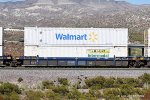 DTTX 888854-C (ex BRAN cars) with containers at Cajon CA. 1/17/2022.